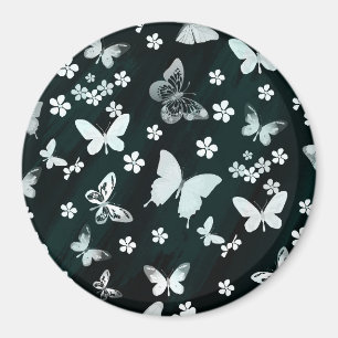 Imán Patrón de mariposa 14