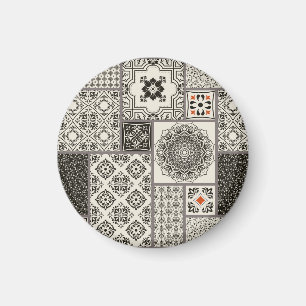 Imán Patrón de mosaico de la alfombra mallónica islámic