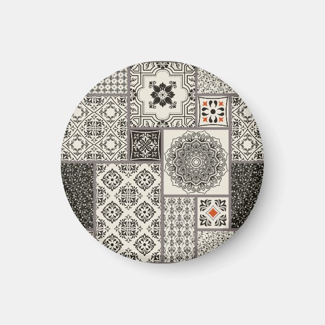 Imán Patrón de mosaico de la alfombra mallónica islámic (Frente)