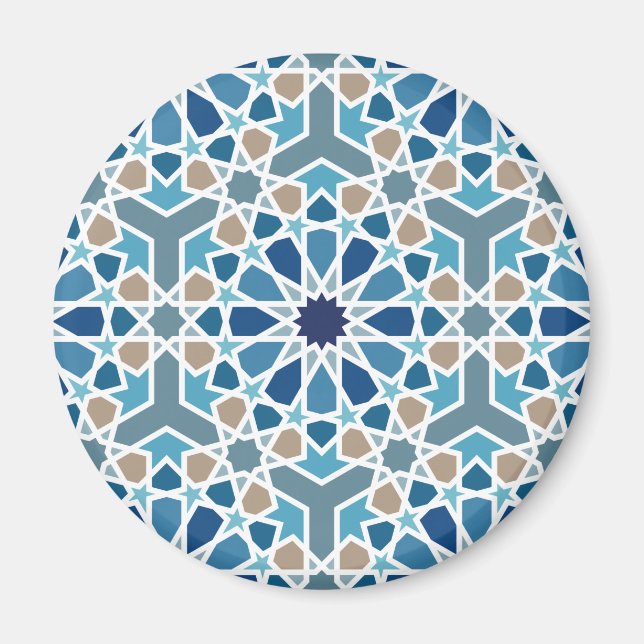 Imán Patrón de mosaico marroquí (Frente)