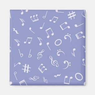 Imán Patrón de notas musicales
