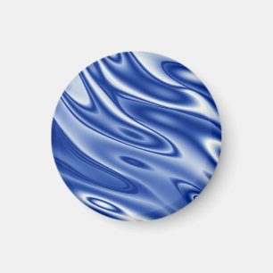 Imán Patrón de ondas azules