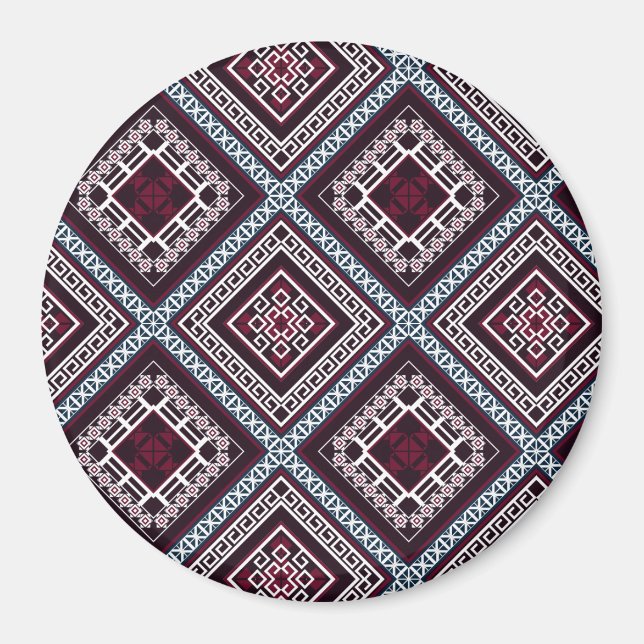 Imán Patrón de ornamentos (Frente)