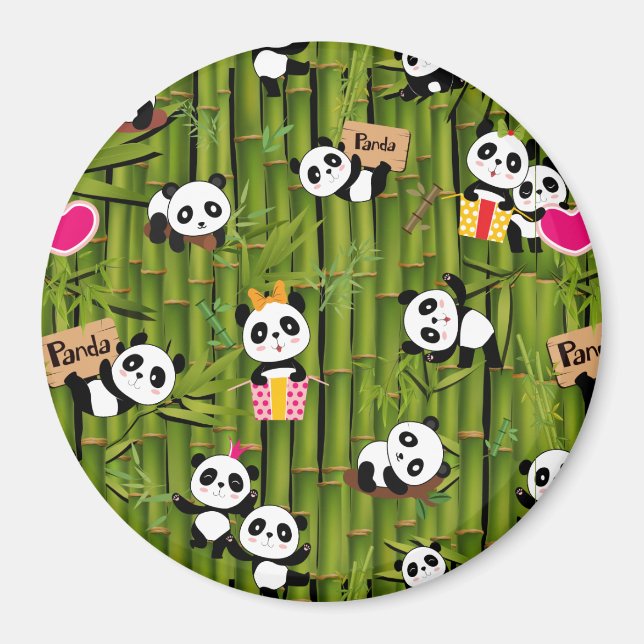 Imán Patrón de Panda 2 (Frente)
