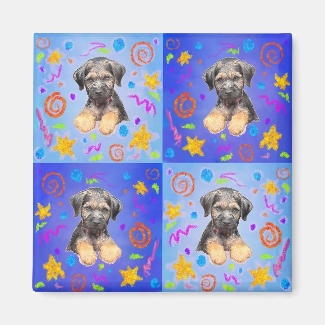 Imán Patrón de parches de punción