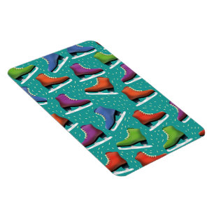 Imán Patrón de patinaje sobre hielo