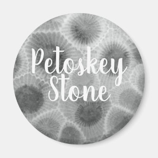 Imán Patrón de piedra de Petoskey