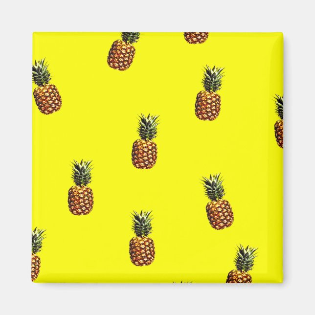 Imán patrón de piña (Frente)