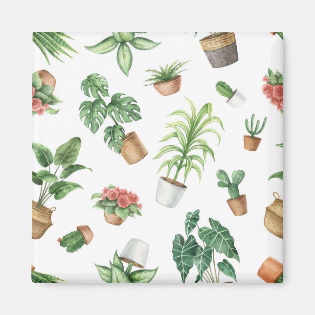 Imán Patrón de planta (Frente)