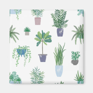 Imán Patrón de planta