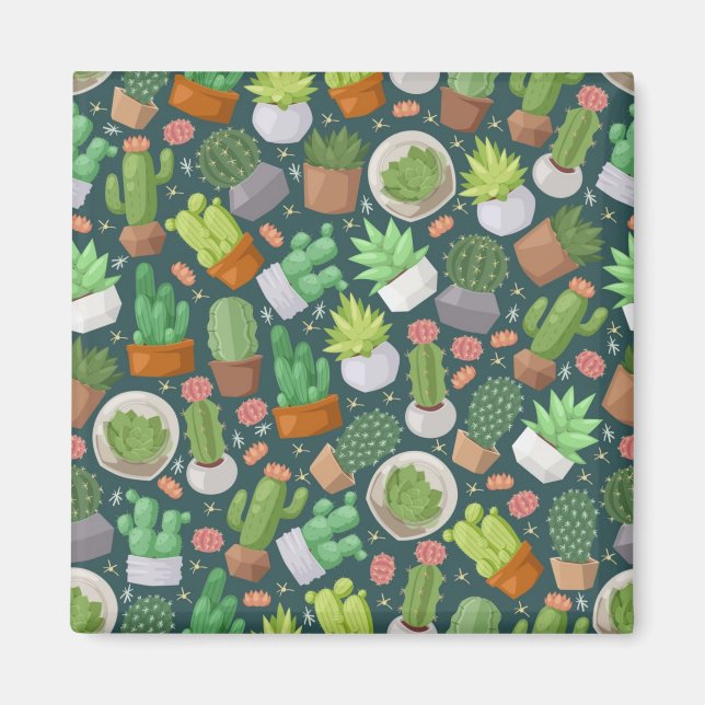 Imán Patrón de planta (Frente)