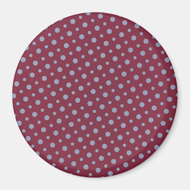 Imán Patrón de puntos 7 (Frente)
