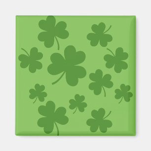 Imán Patrón de Shamrock Clover del Día de San Patricio