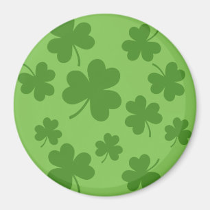 Imán Patrón de Shamrock Clover del Día de San Patricio