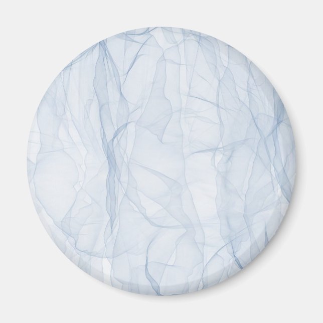 Imán Patrón de sombra azul (Frente)