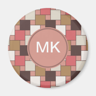 Imán Patrón de tejer de especias de calabaza