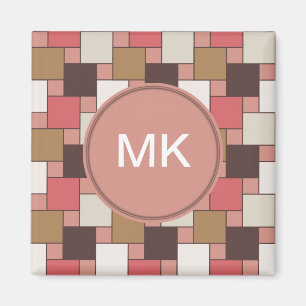 Imán Patrón de tejer de especias de calabaza