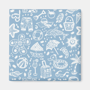 Imán Patrón de verano