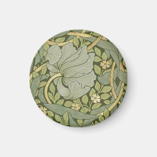 Imán Patrón de vintage de William Morris Pimpernel