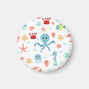 Imán Patrón del mundo marino