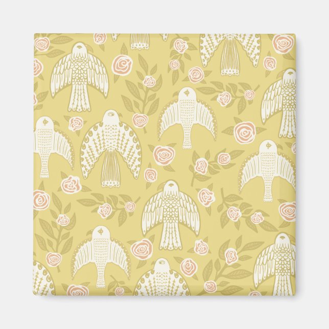 Imán Patrón Falcons y Rosas (Frente)