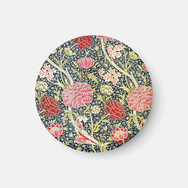 Imán Patrón famoso de Guillermo Morris (Frente)