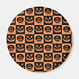 Imán Patrón fantasma de la calabaza de Halloween