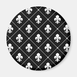 Imán Patrón Fleur De Lis