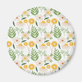 Imán Patrón floral