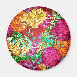 Imán Patrón floral