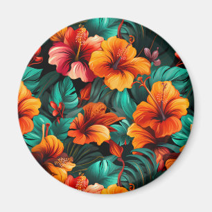 Imán Patrón floral #14