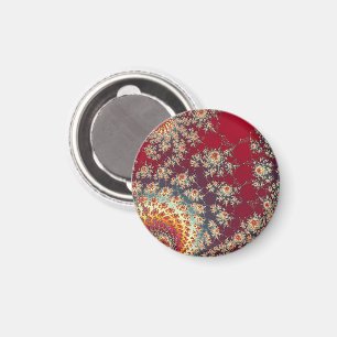 Imán Patrón floral espiral