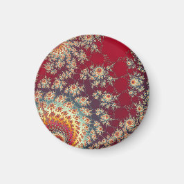 Imán Patrón floral espiral