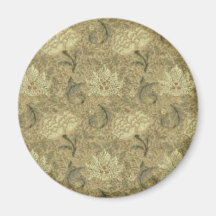 Imán Patrón floral William Morris Windrush: Vintage