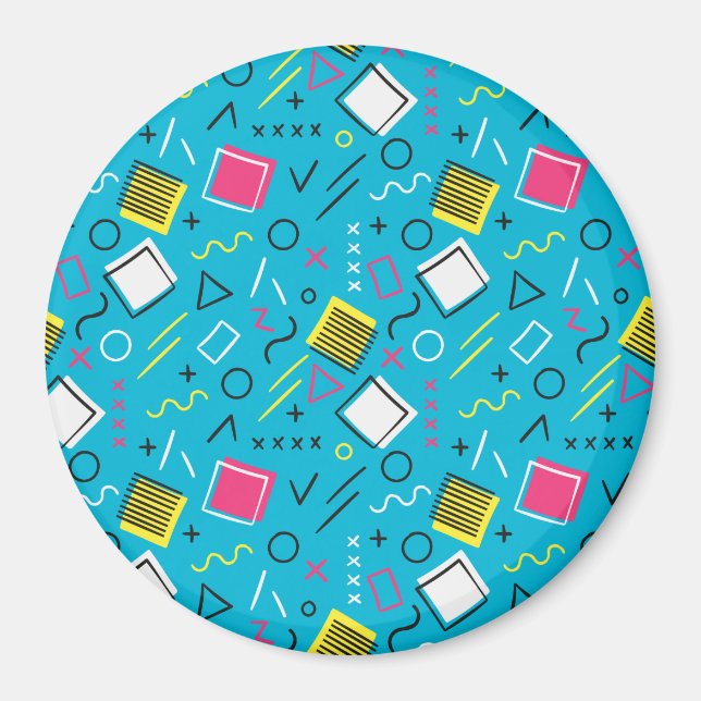 Imán Patrón geométrico 4 (Frente)