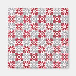 Imán Patrón geométrico III del SUN matutino