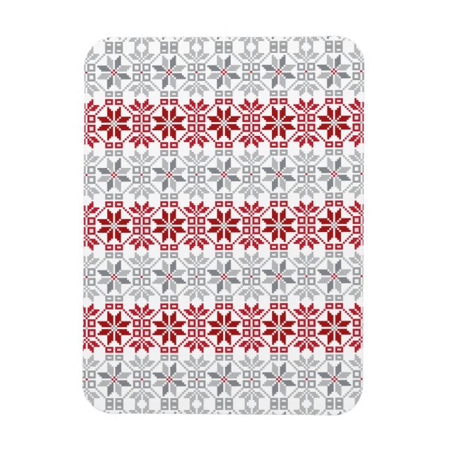 Imán Patrón geométrico VIII del SUN matutino (Vertical)