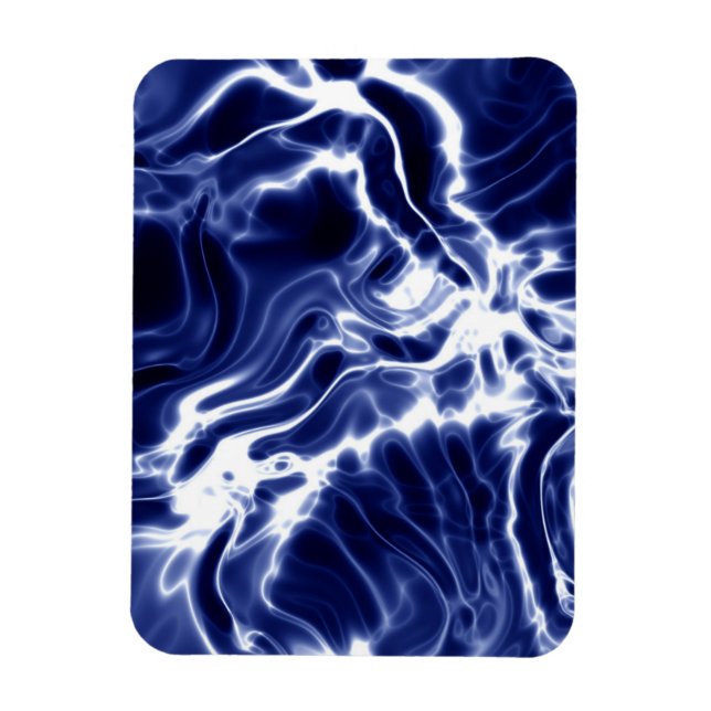 Imán Patrón giratorio azul (Vertical)