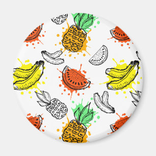 Imán Patrón gráfico vectorial sin soldadura