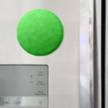 Imán Patrón luminoso de malla geométrica de gradiente v<br><div class="desc">Patrón de malla geométrica de gradiente verde claro triángulos brillantes sombríos. Malla geométrica del triángulo moderno de Guay con diseño de gradiente oscuro de color verde claro a oscuro.</div>