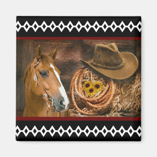 Imán Patrón occidental de Lasso Gorra Vaquero de Cabal