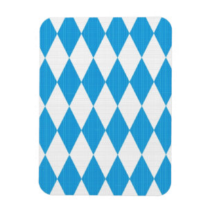 Imán Patrón Oktoberfest con textura de tela