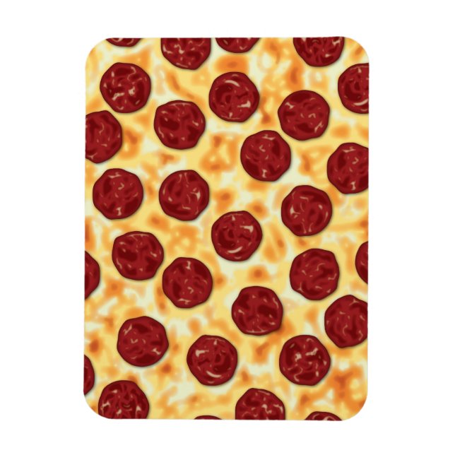 Imán Patrón Pepperoni Pizza (Vertical)