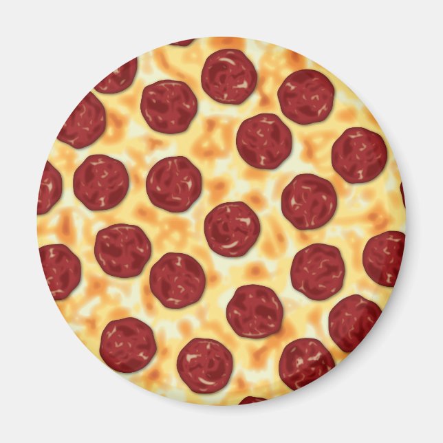 Imán Patrón Pepperoni Pizza (Frente)