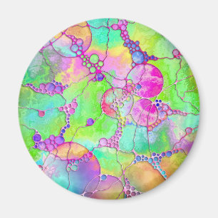 Imán Patrón Pintado A Mano Y Digitalmente Art. 41