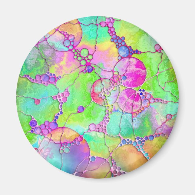 Imán Patrón Pintado A Mano Y Digitalmente Art. 41 (Frente)