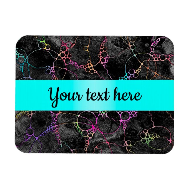 Imán Patrón Pintado A Mano Y Digitalmente Art. 44 (Horizontal)