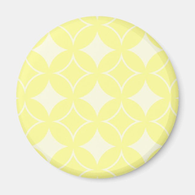 Imán Patrón shippo amarillo limón (Frente)
