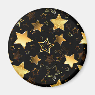 Imán Patrón sin foco con las estrellas doradas