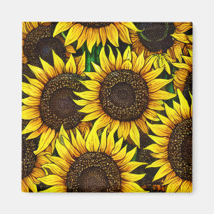Imán Patrón Sunflower Grande Sunny
